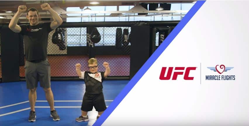 UFC ANNOUNCES NATIONAL CHARITABLE PARTNERSHIP WITH MIRACLE FLIGHTS